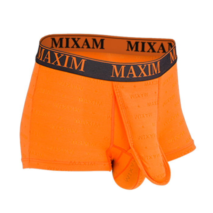 [맥심] MAXIM로고 패턴 코끼리팬티 오렌지(Orange)